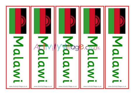 Malawi bookmarks