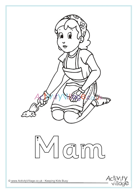 Mam Finger Tracing