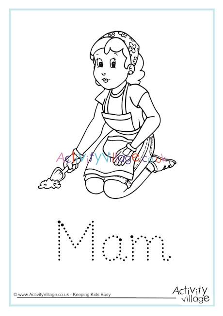 Mam Word Tracing