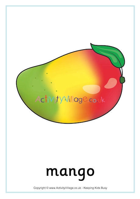 Mango Poster