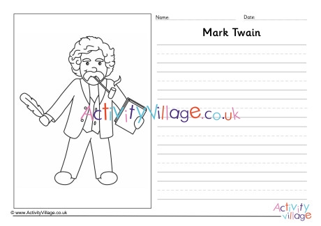 Mark Twain Story Paper