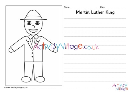 Martin Luther King Story Paper