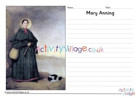 Mary Anning Story Paper 2