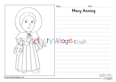 Mary Anning Story Paper