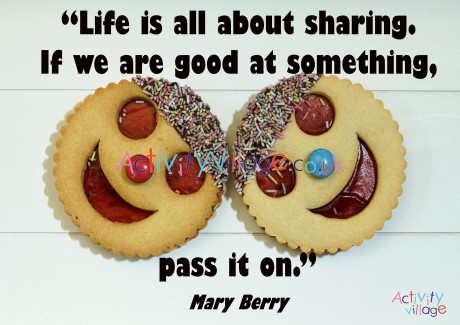 Mary Berry Quote Poster