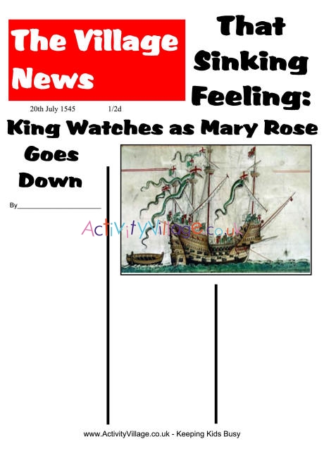 Many rose newspaper report worksheet