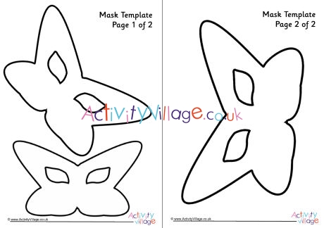 Mask template 10