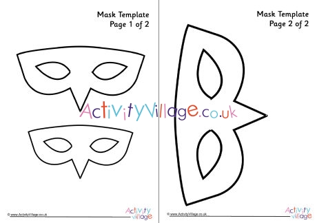 Mask template 12