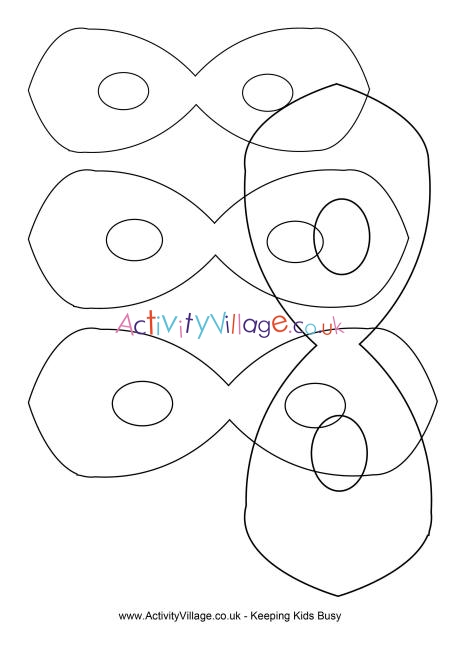 Mask template 3