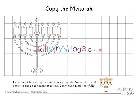 Menorah Grid Copy