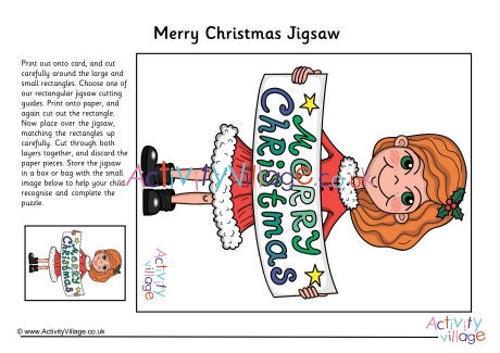 Merry Christmas Jigsaw