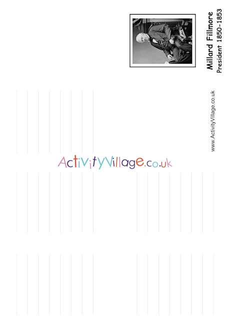  Millard Fillmore booklet 