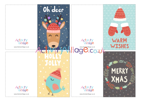 Mini Christmas Cards 1