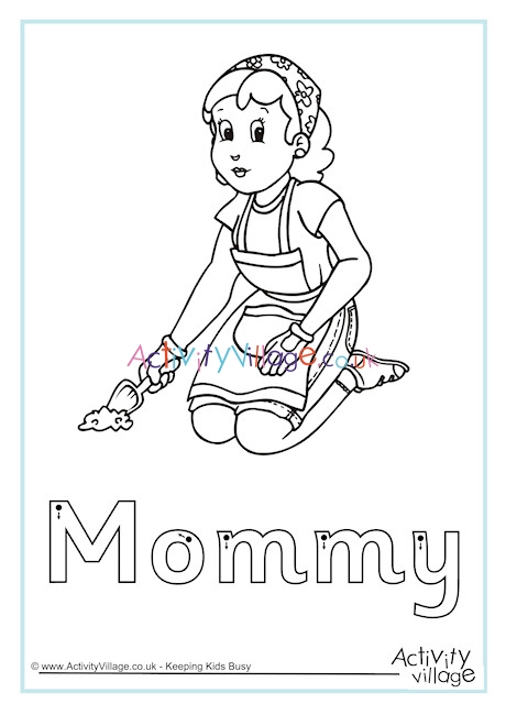 Mommy Finger Tracing