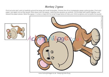 Monkey Jigsaw 1