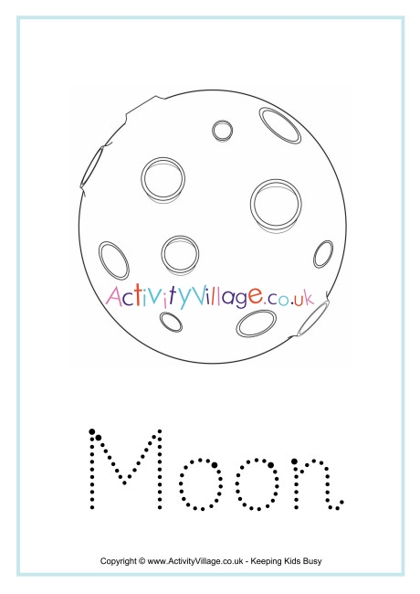 Moon Word Tracing