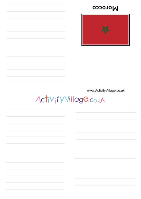 Morocco booklet