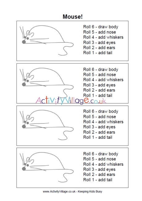 Mouse printable