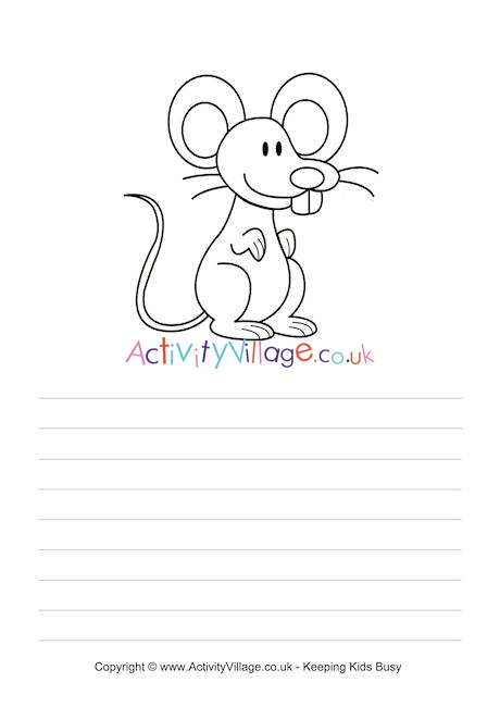 Mouse story paper