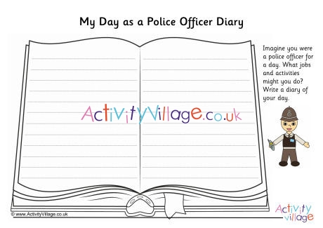 My Day As A Police Officer Diary