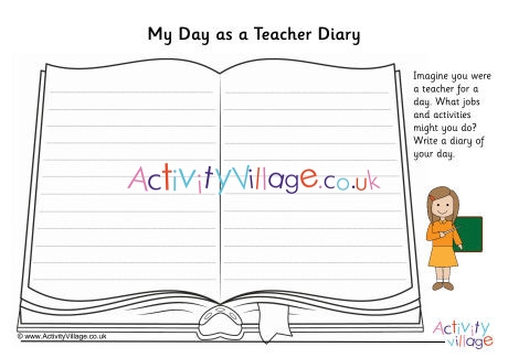 My Day As A Teacher Diary