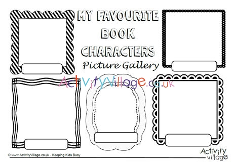 My favourite book characters picture gallery