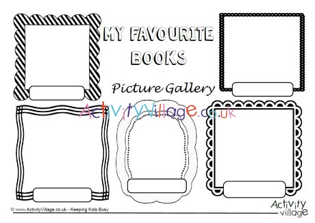 My favourite books picture gallery
