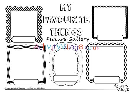 My Favourite Things Picture Gallery