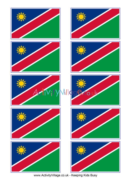 Namibia flag printable