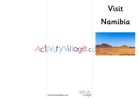 Namibia Tourist Leaflet