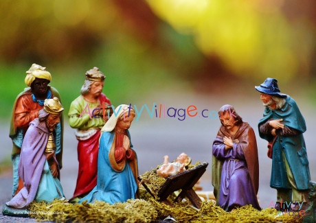 Nativity Scene Poster