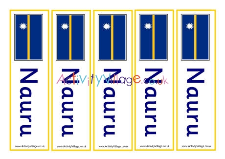 Nauru bookmarks