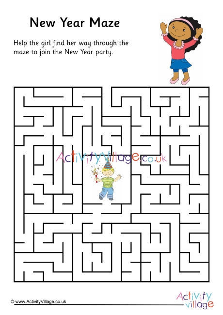 New Year Maze 3