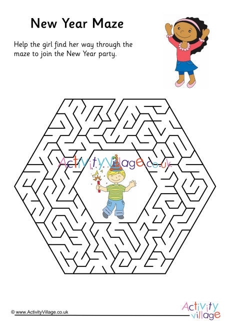 New Year Maze 9