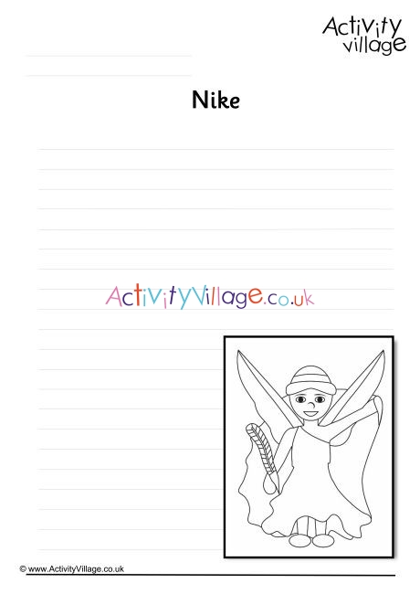 Nike Writing Page