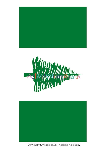 Norfolk Island flag printable