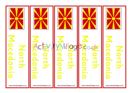 North Macedonia Bookmarks