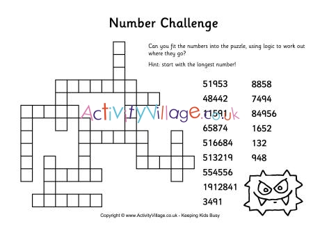 Number challenge 2