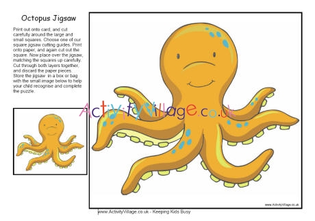 Octopus jigsaw 