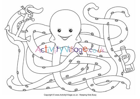 Octopus maze