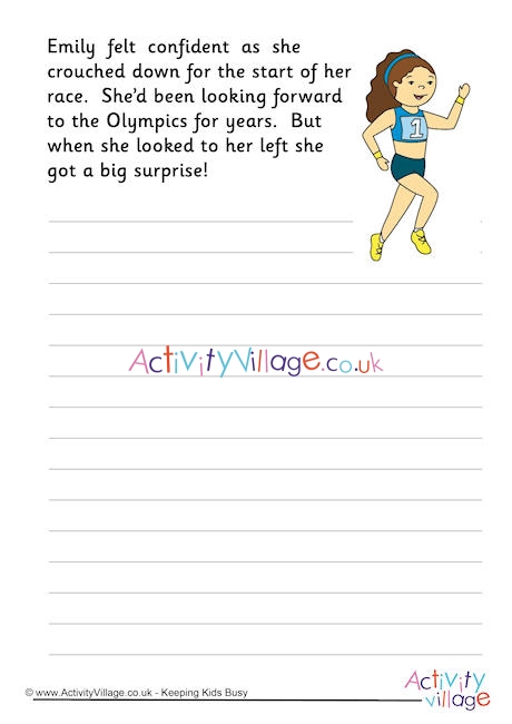 Olympic Big Surprise Story Starter