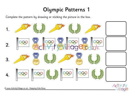 Olympic patterns 1