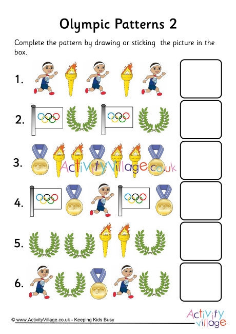 Olympic patterns 2