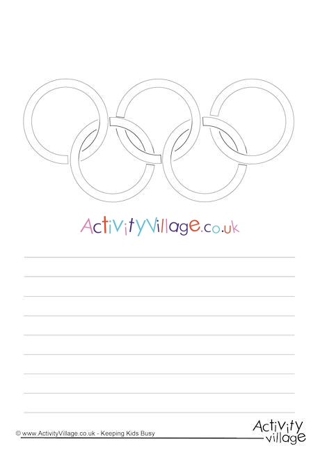 Olympic Rings Story Paper  