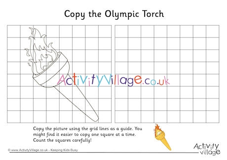Olympic torch grid copy