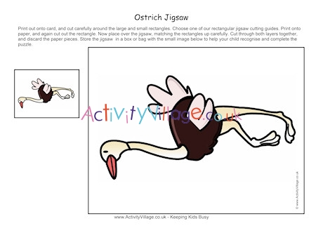 Ostrich Jigsaw 2
