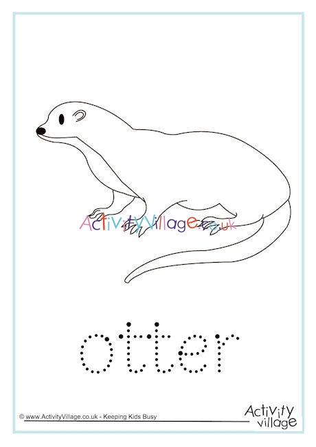 Otter Word Tracing