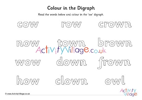 Ow Digraph Colour In