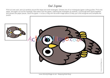 Owl jigsaw 2