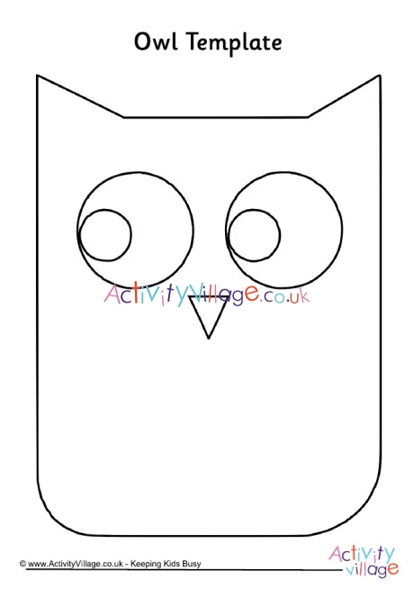 Owl template 2